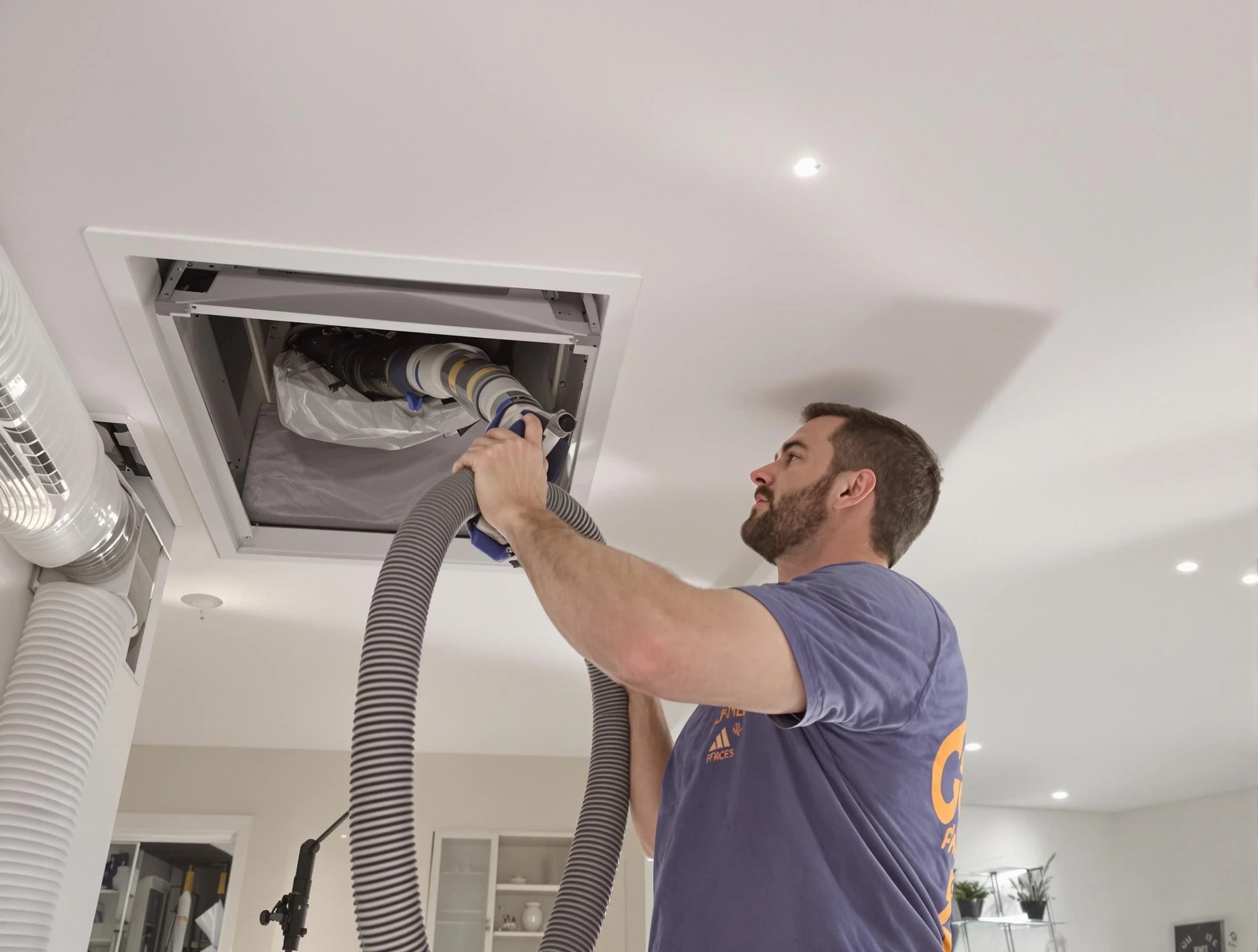 Precision indoor duct cleaning by Pine Air Duct Cleaning in Pine