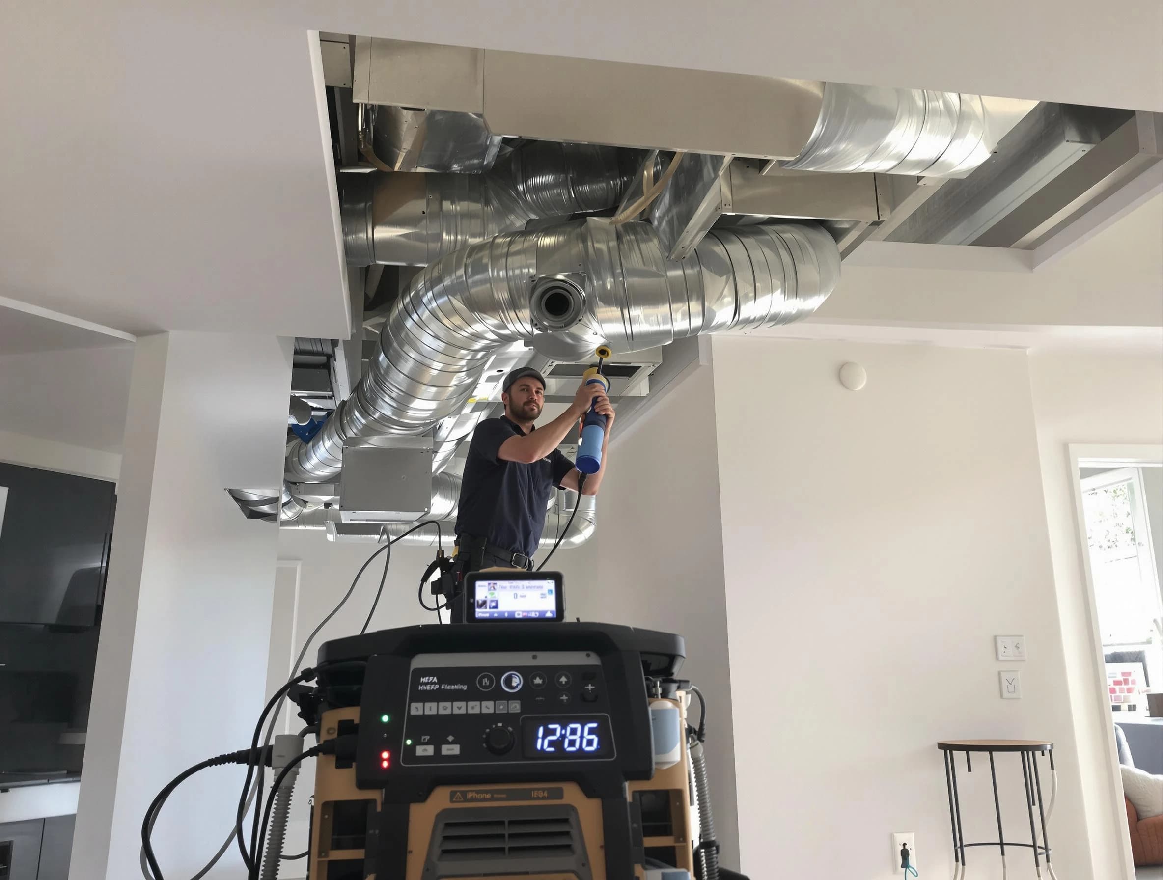 Advanced pure air duct cleaning by Pine Air Duct Cleaning in Pine