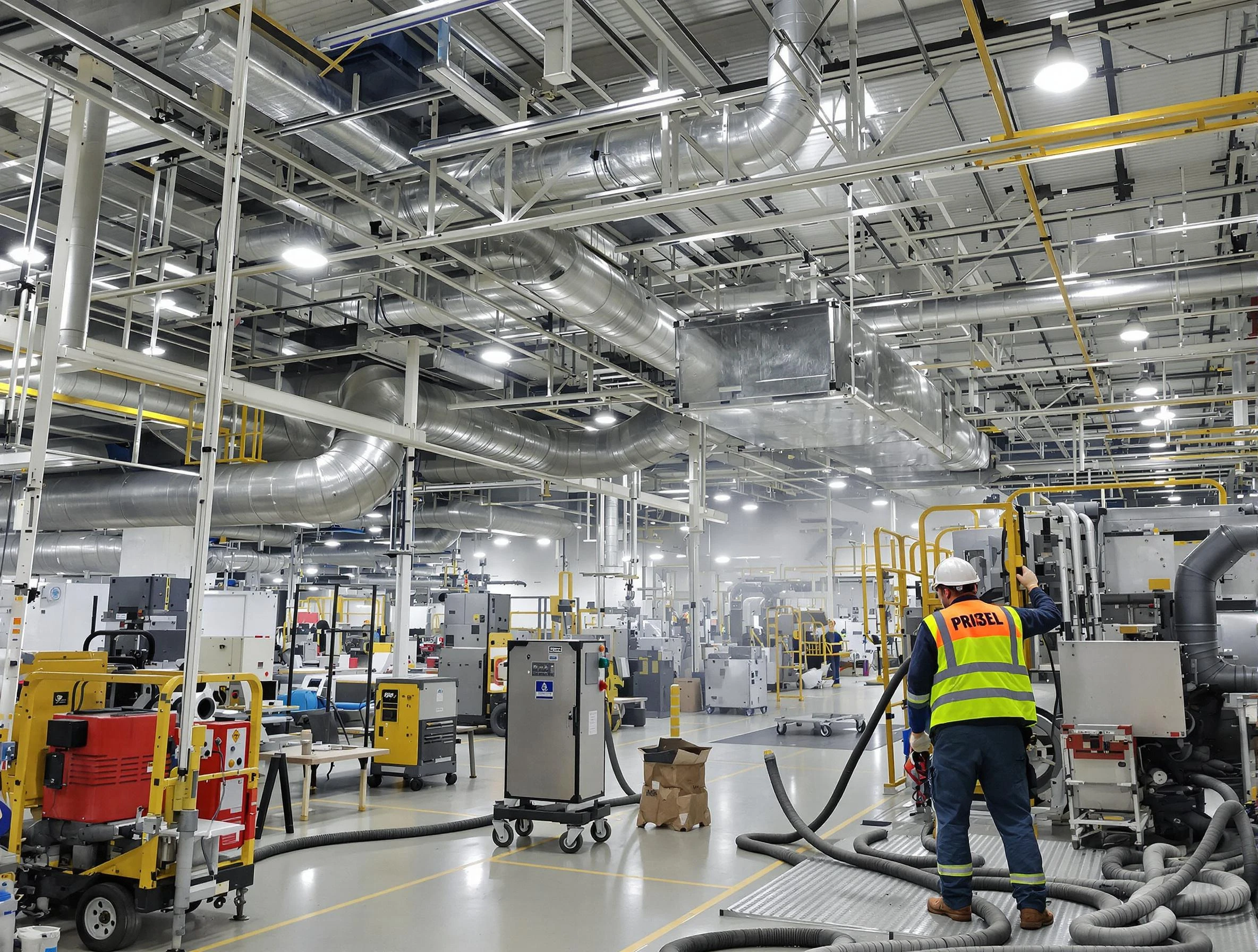 Industrial Duct Cleaning in Pine