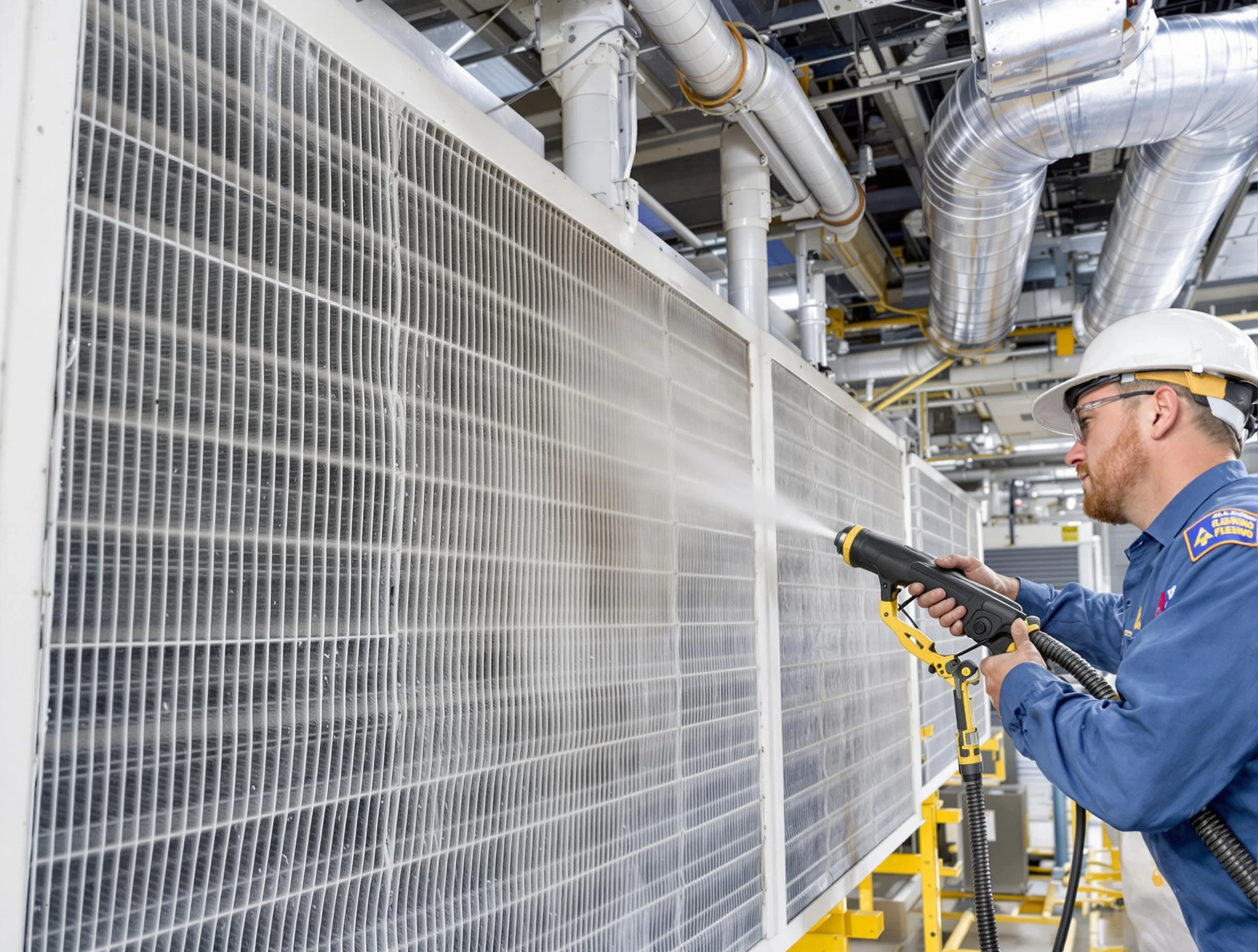 Professional commercial coil cleaning by Pine Air Duct Cleaning in Pine